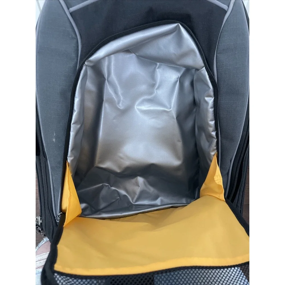 Adidas‎ Carry On Suitcase Black Stadium Wheeled Rolling Bag